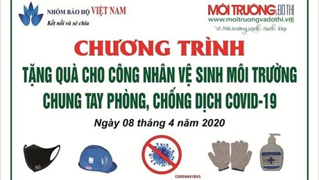 Tiếp sức cho những công nhân vệ sinh môi trường