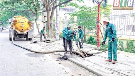 Công tác quản lý, duy trì hệ thống thoát nước